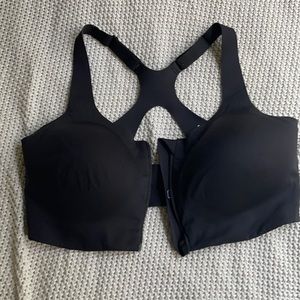 Lululemon zipper front bra